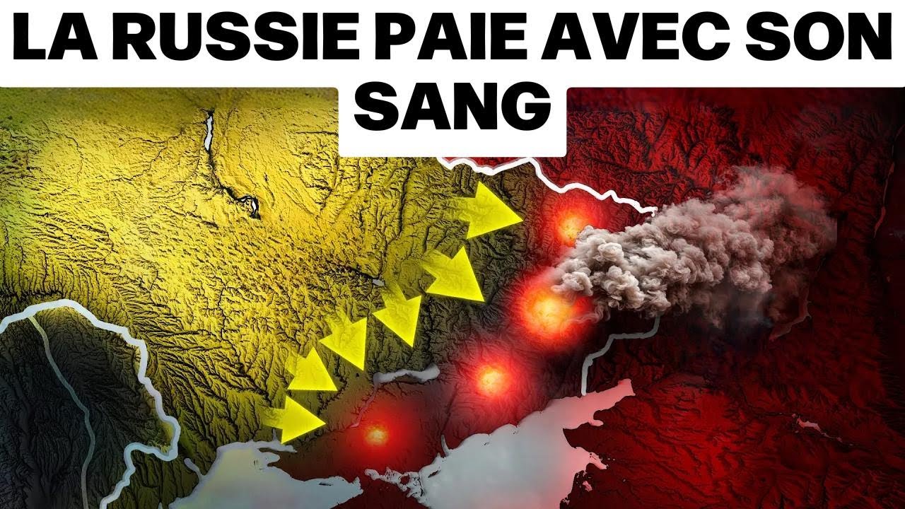 L’Ukraine fait payer cher chaque mètre à la Russie… Le piège mortel de Poutine