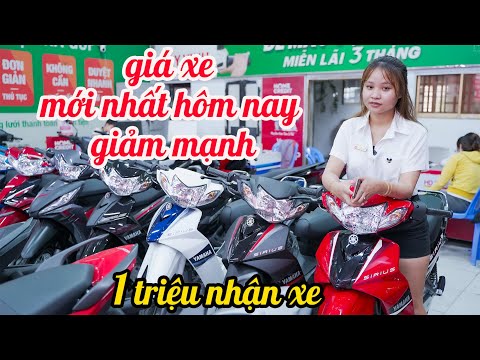 Video GIÁ XE HONDA FUTURE 125 WAVE ANPHA SIURIUS XE ĐI LÀM... - youtube