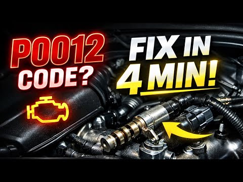 How to Fix AUDI P0012 Engine Code in 4 Minutes | 2 Easy DIY Methods
