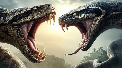 Anaconda vs Python: Battle of the Giants 🐍💥🐍