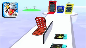 Battery Run || Max Level‼️All Level Gameplay Android/iOS, New Update Level 21-22