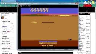 Famous Atari 2600 EMU Chopper Command 3BB 999,999 pts Wealth