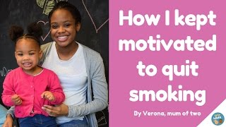 How I kept motivated to stop smoking