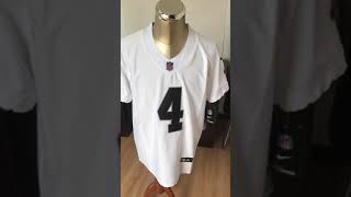 Nike nfl oakland raiders 4 carr black ...