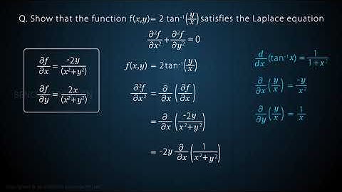 Higher order partial derivatives - Problem 4 | Partial differentiation | Calculus