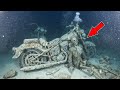Inside the WWII Motorcycle Shipwreck – Hundreds of Forgotten Big Bikes Discovered