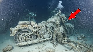 Inside the WWII Motorcycle Shipwreck – Hundreds of Forgotten Big Bikes Discovered