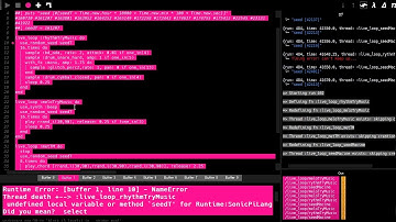 sonic pi, generative music, 音楽っぽい音