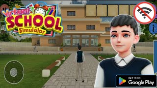 REVIEW GAME SIMULASI - Virtual High School Simulator ANDROID GAMEPLAY || Offline screenshot 2