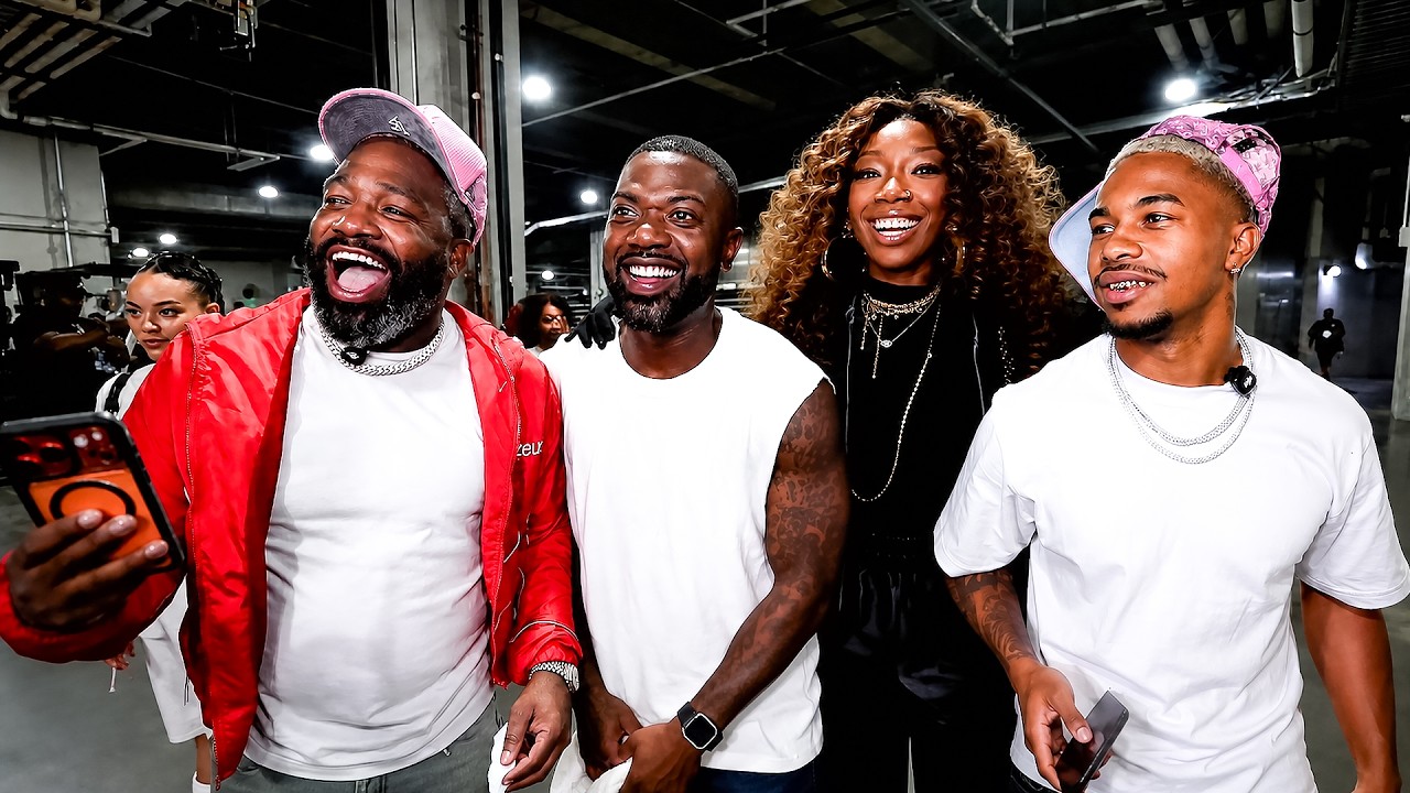 DeenTheGreat & Adrien Broner Backstage At Zeus Fight Night With Ray J & Brandy!🔥