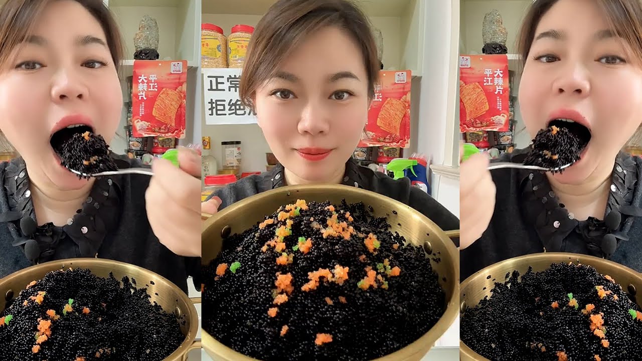 ASMR TOBIKO EGGS | FLYING FISH ROE | EXTREME EATING SOUNDS