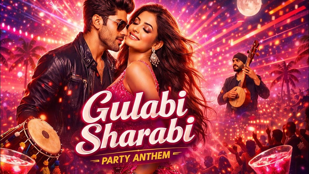 Gulabi Sharabi Nasha | Romantic Party Song 2026 | New Hindi Love Song | DJ Remix Vibes