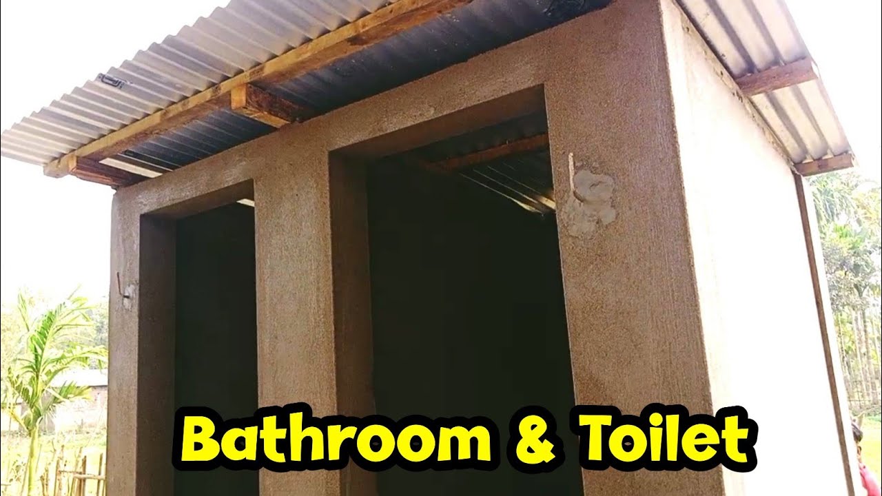 Bathroom Toilet । Assam Type House । Osman village style YouTube