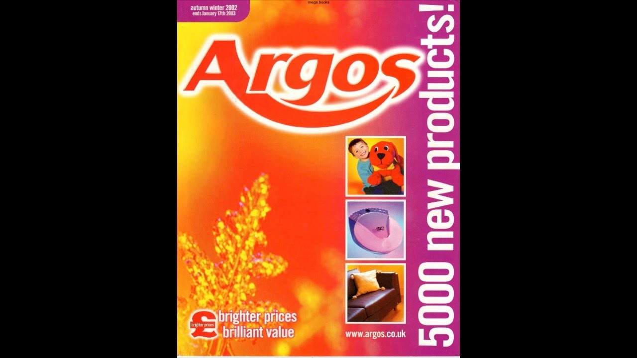 Argos Catalogue Autumn/Winter 2002 YouTube