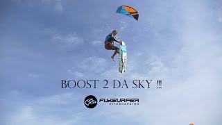 BOOST 2 da sky!!! With Flysurfer Kiteboarding