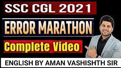 cgl 2021 errors||grammar for ssc exams|| complete grammar for ssc||ssc 2022 strategy|| ssc 2022 pre