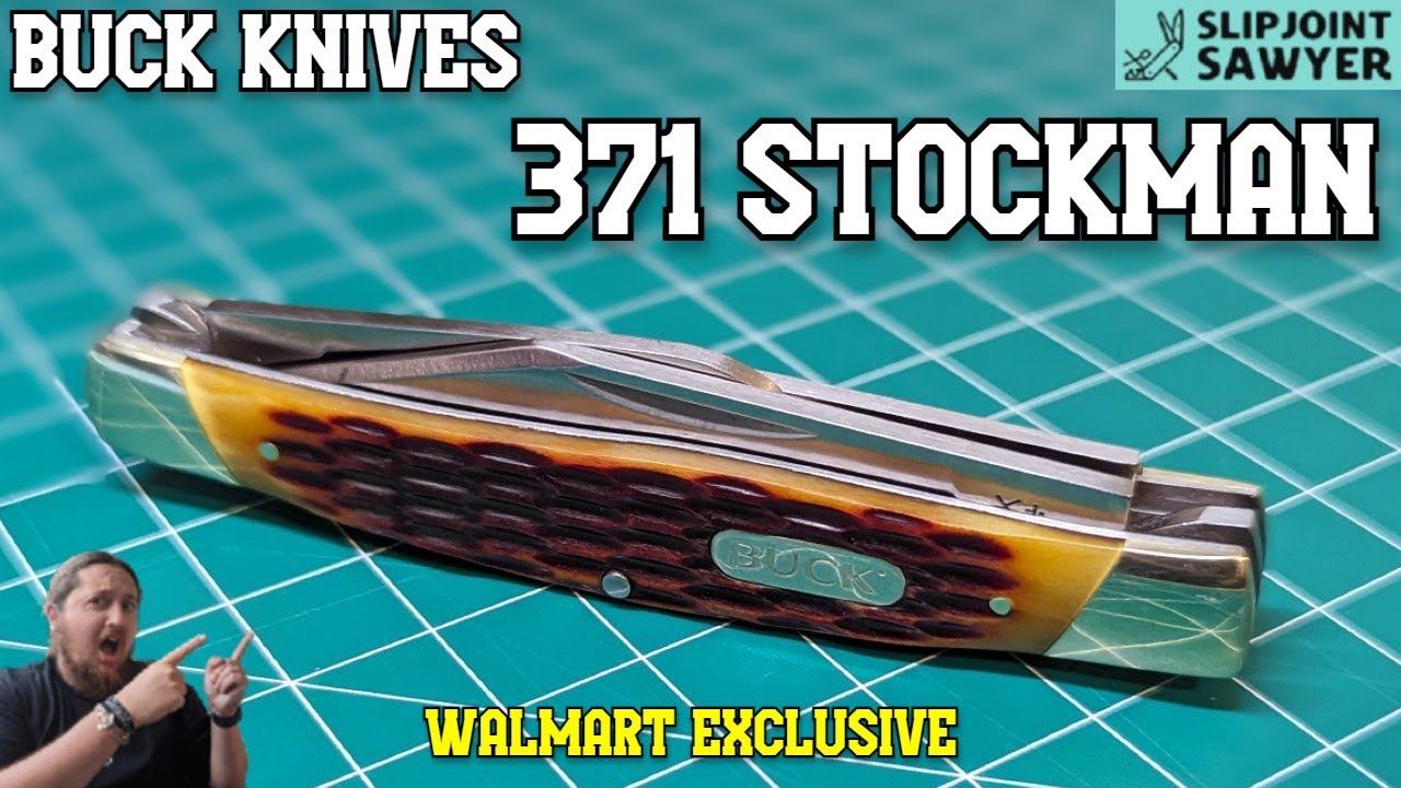 Buck Knives 371 Stockman Pocket Knife Walmart Exclusive Budget