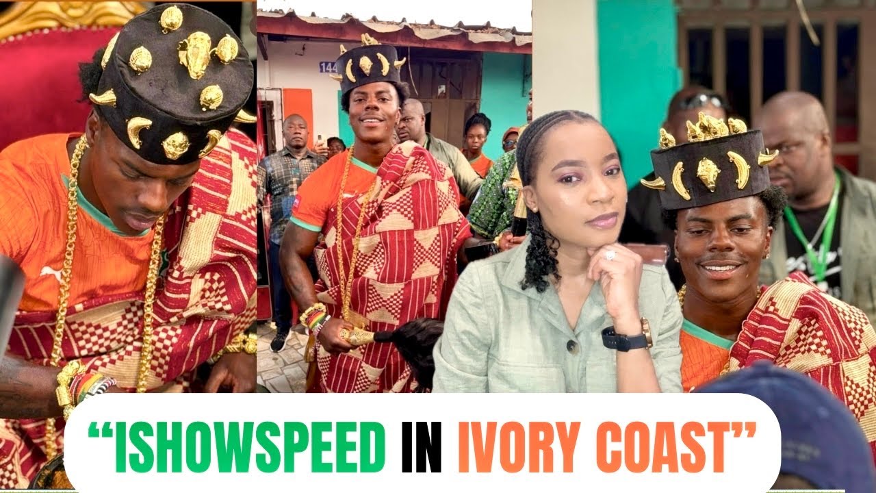 Ishowspeed In Ivory Coast: Speed Takes Over Ivory Coast, Fans Go Crazy 🇨🇮 🇨🇮 