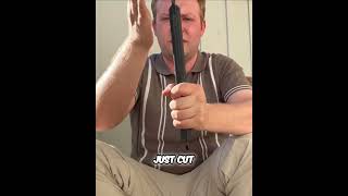 Survival Sword: Cheap, Durable, & Versatile Camping Weapon #shorts