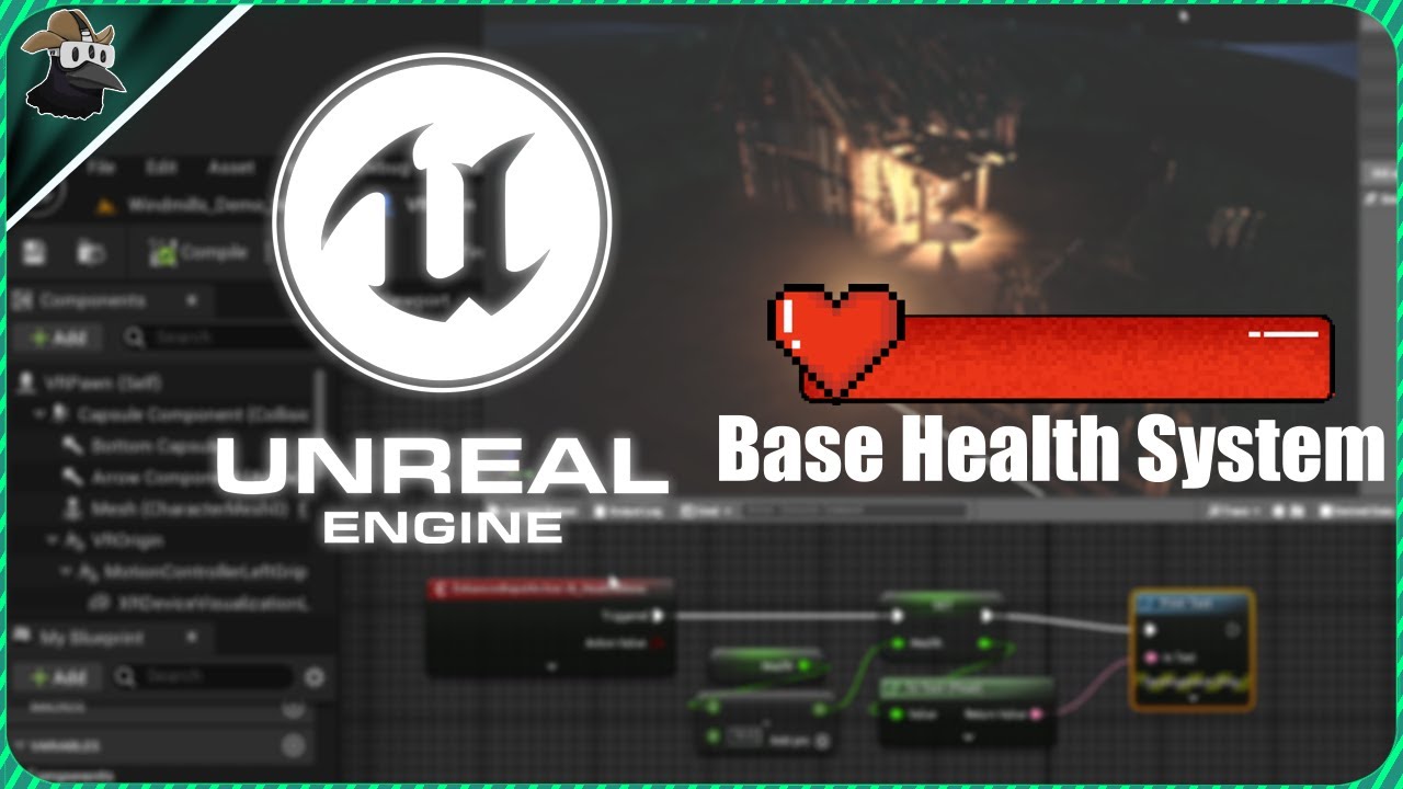 Base Health System & Health Bar | Unreal Engine 5 [VR] - YouTube