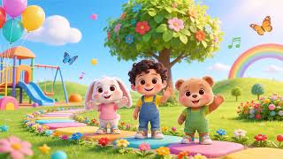 Clap, Stomp, Jump! 👏🦶 | Fun Movement Song for Toddlers | Milo Learns