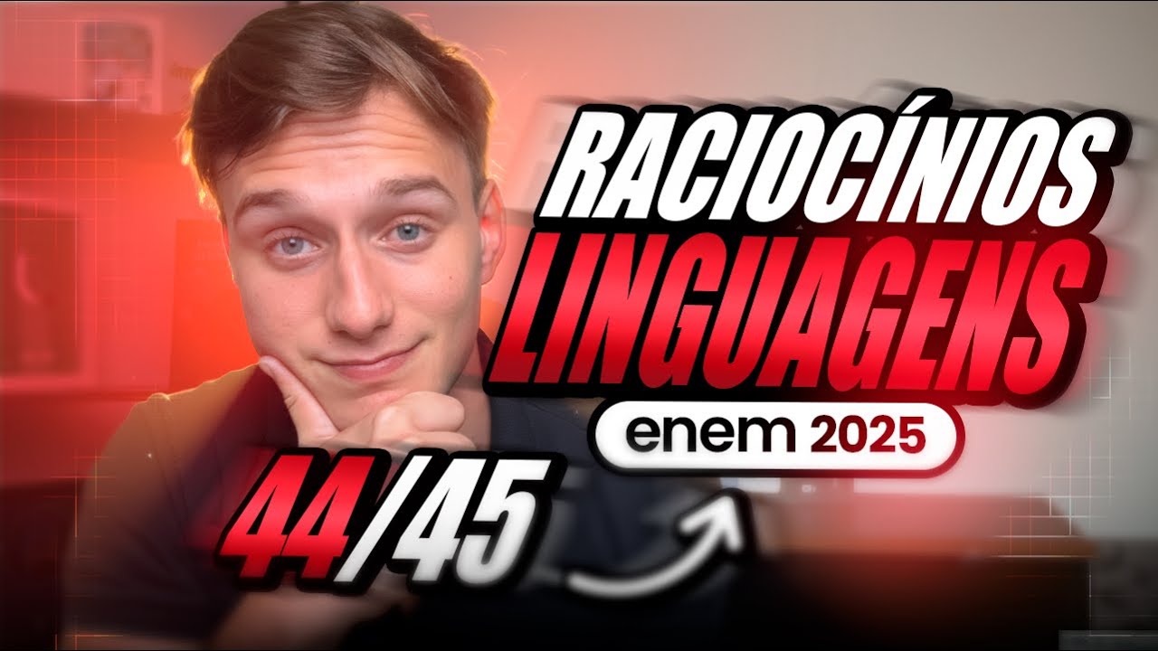 ✅ Meus RACIOCÍNIOS para GABARITAR LINGUAGENS no ENEM (+41 ACERTOS)