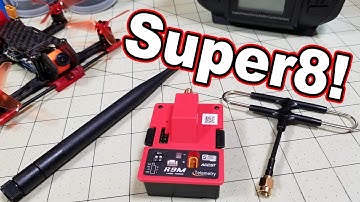 FrSky Super8 R9 Antenna Review 📡👍