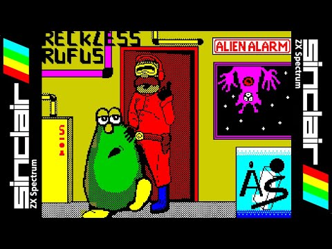 RECKLESS RUFUS -=Classic Gaming=- Walkthrough, ZX Spectrum