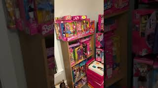 Organized doll room somewhat finished for right now