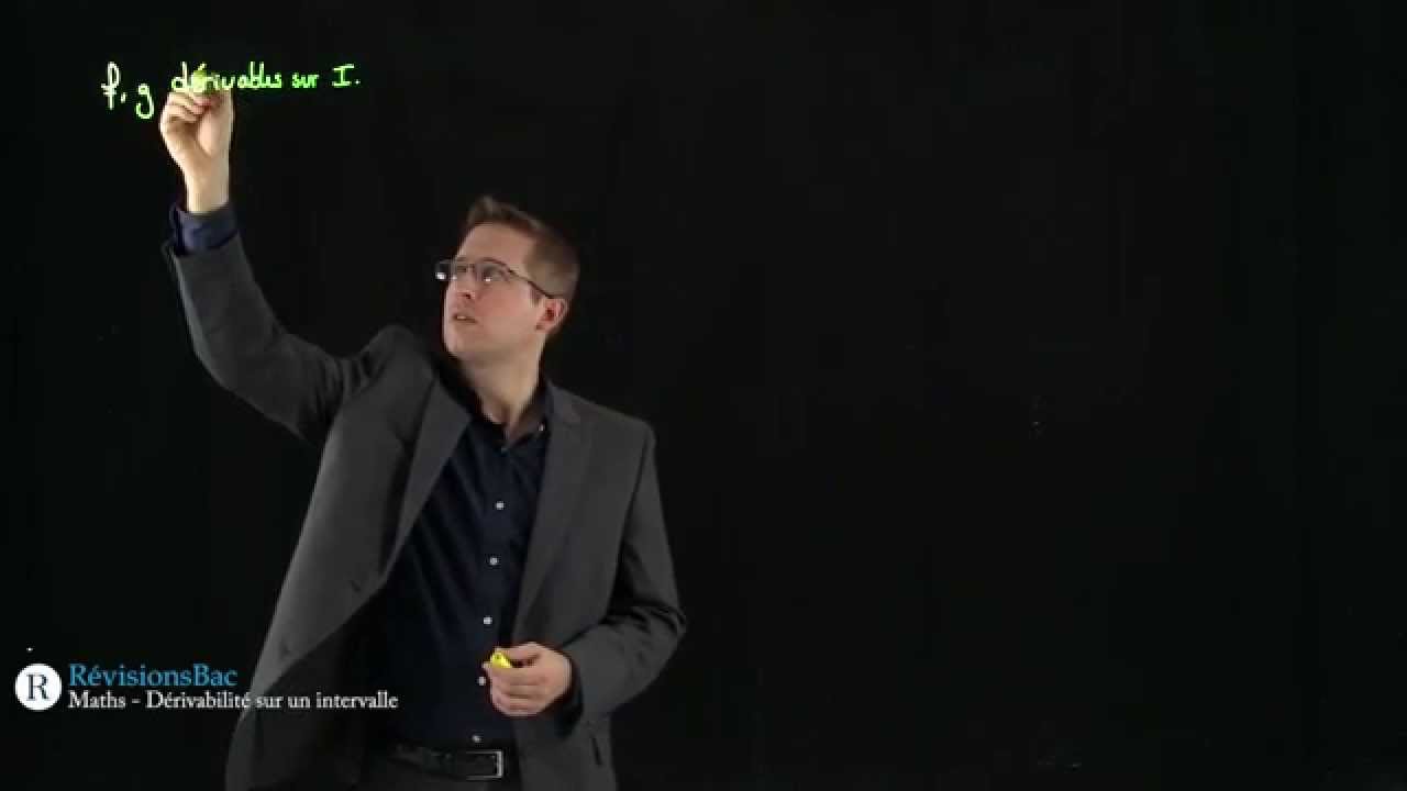 [RévisionsBac.com] - Dérivabilité sur un intervalle
