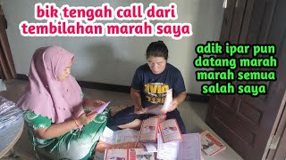 Adik ipar dan bik tengah sudah marah melihat saya...AKHINRYA KITA MULAI BAGI BAGU CARD UNDANGANNYA 