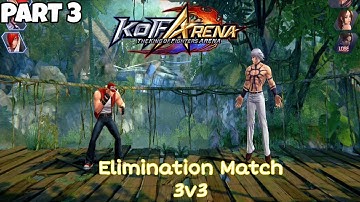 KOF ARENA 3v3 Elimination Match Gameplay