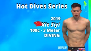 2019 Xie Siyi 谢思埸 109c 8 5s Mens 3 meter diving China - World Diving Competition