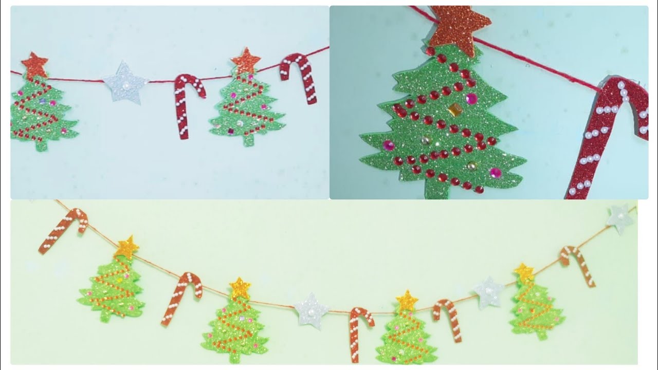Christmas Wall Decor Diy Decorations For Home Youtube