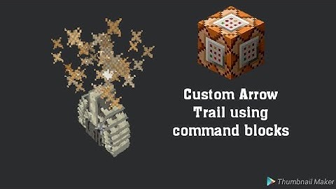 ✔️ Custom Arrow Trail | Minecraft Command Block Creation