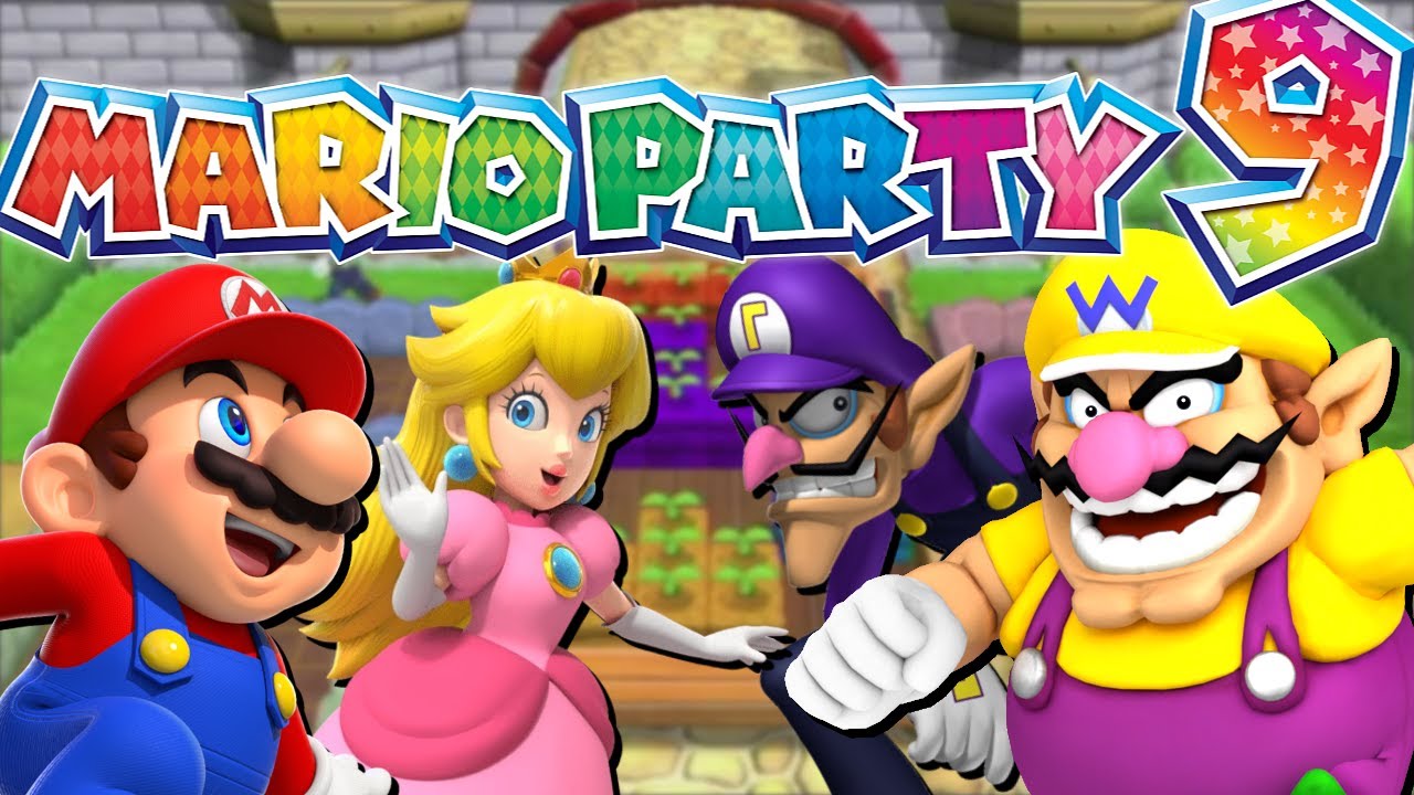 Mario Party 9: Garden Battle - VAF Plush Gaming #535