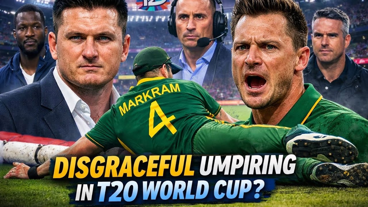 “Disgraceful Umpiring? Dale Steyn & Graeme Smith React to Markram’s Controversial Out!”