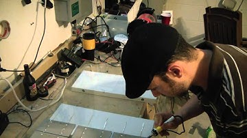 How to build a Solar Panel from Solar Cells - DIY Part 1