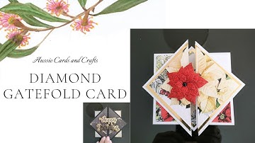 Diamond Gate Fold Card
