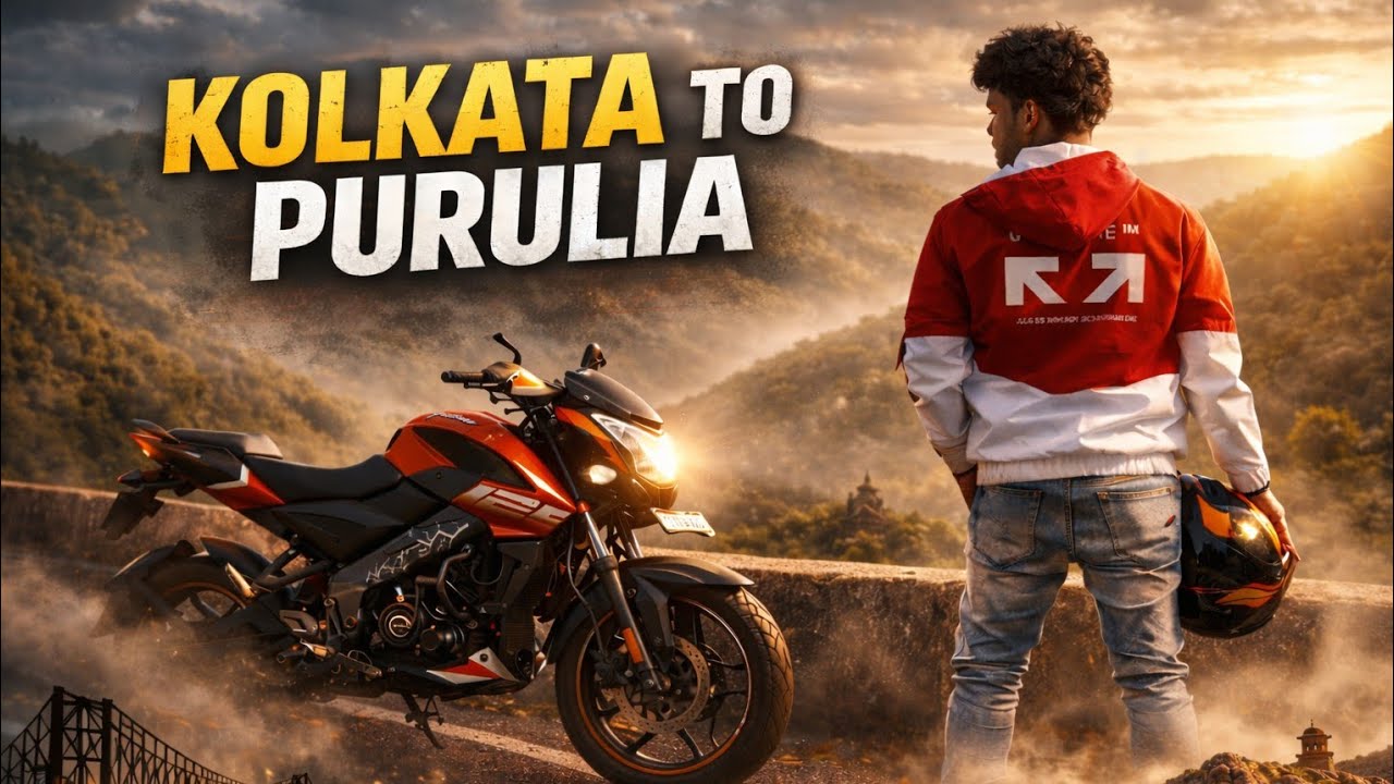 @Throttle_Canvas25 Can NS 125 Do Long Ride? | Kolkata to Purulia Full Vlog