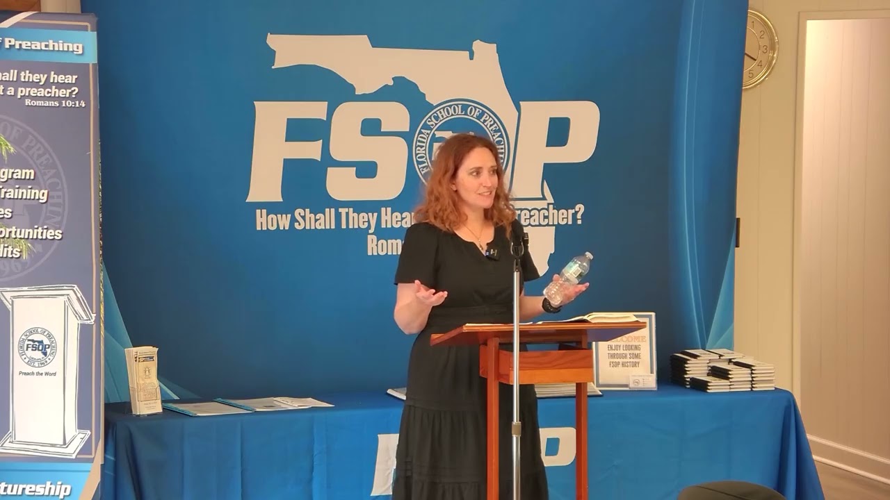 FSOP 2025 Lectureship - Katy Franson - It's My Fault If I Miss Heaven