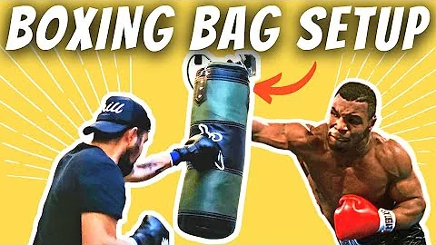 How To Fill A Boxing Bag | Hang A Punching Bag or a Small Heavy Bag (Quick And Easy)