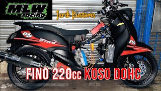 Fino KOSO DOHC 220cc | MLW Racing & Tuning