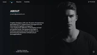 (Jason) Interactive Resume Template