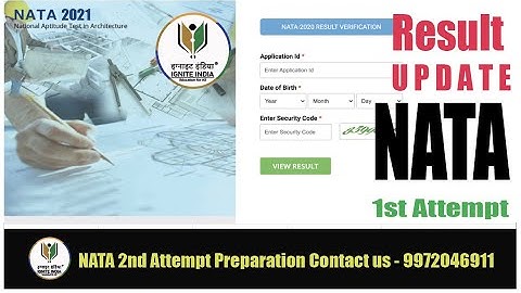 NATA RESULT UPDATE | NATA 2021 RESULT | CRACK NATA 2021 | IGNITE INDIA for NATA NIFT NID UCEED