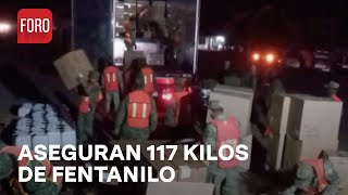 Ejército asegura 117 kilos de fentanilo en Sinaloa - Las Noticias
