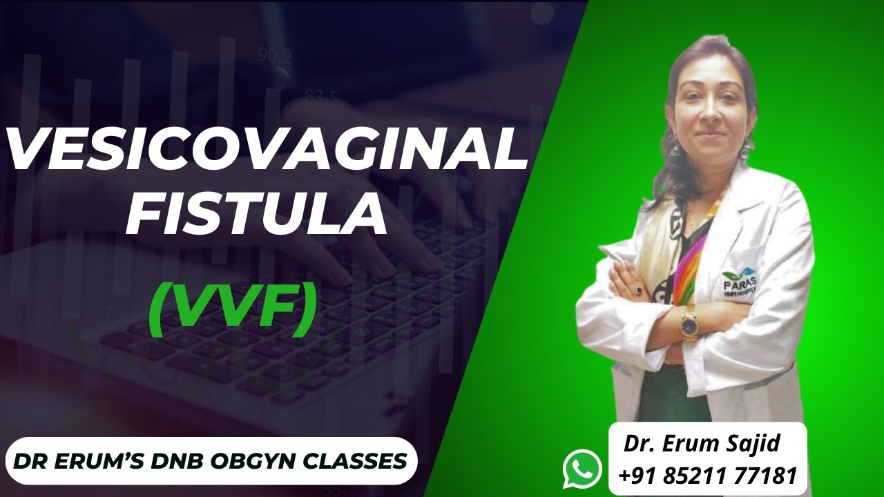 Vesicovaginal Fistula (VVF) | DNB Theory Class | DNB OBGYN coaching All India chapter- Dr Erum