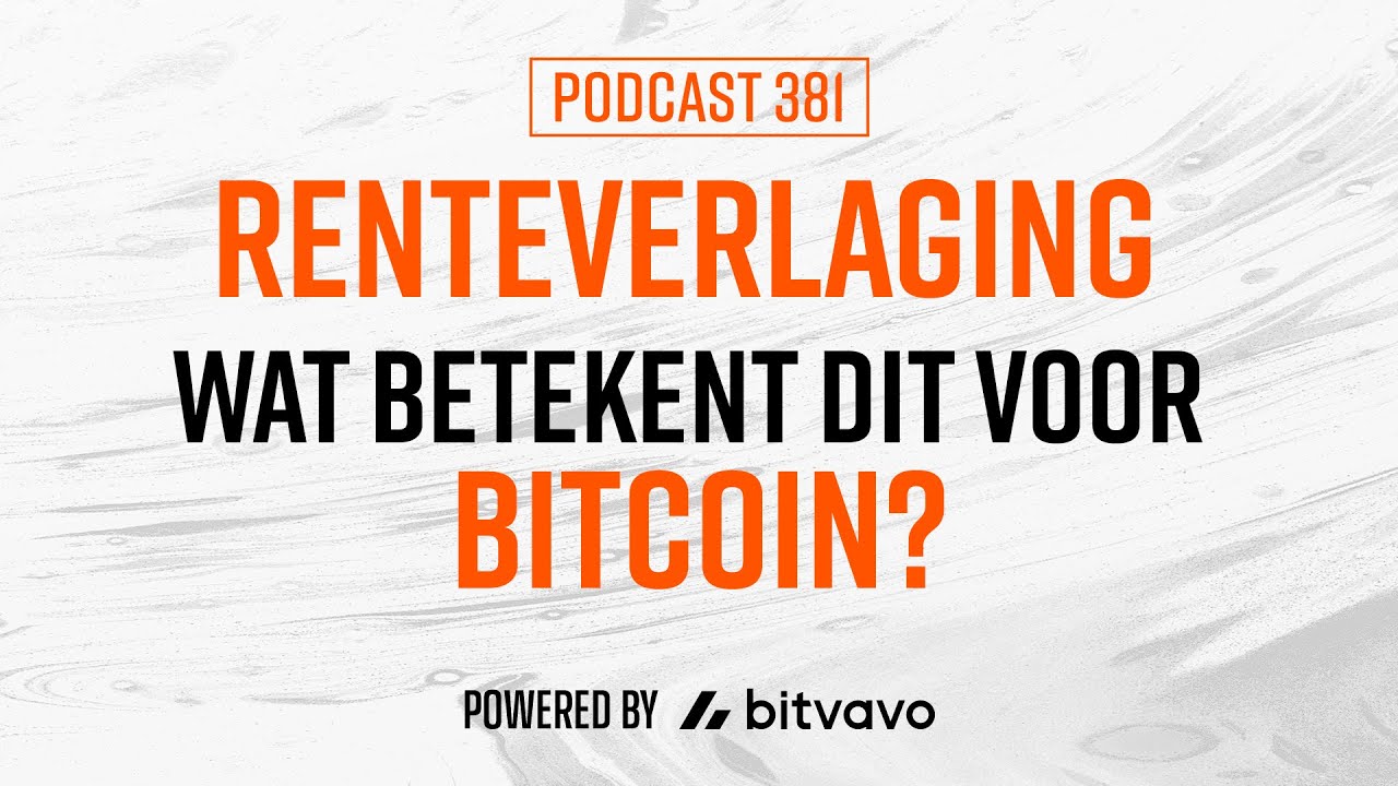 #381 - Bitcoin veert op. Einde correctie?