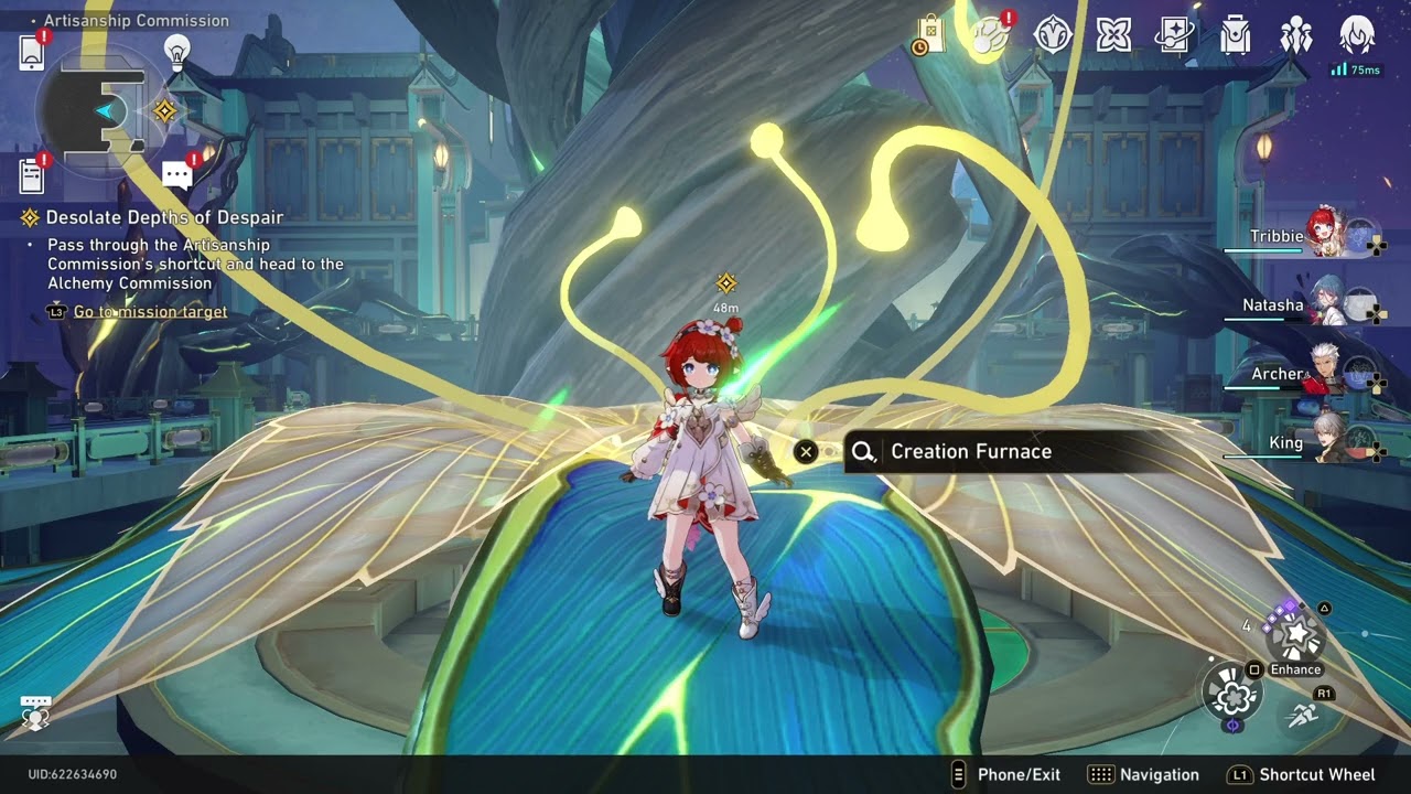 Topclouded towerthrust part 1 Honkai: Star Rail blind