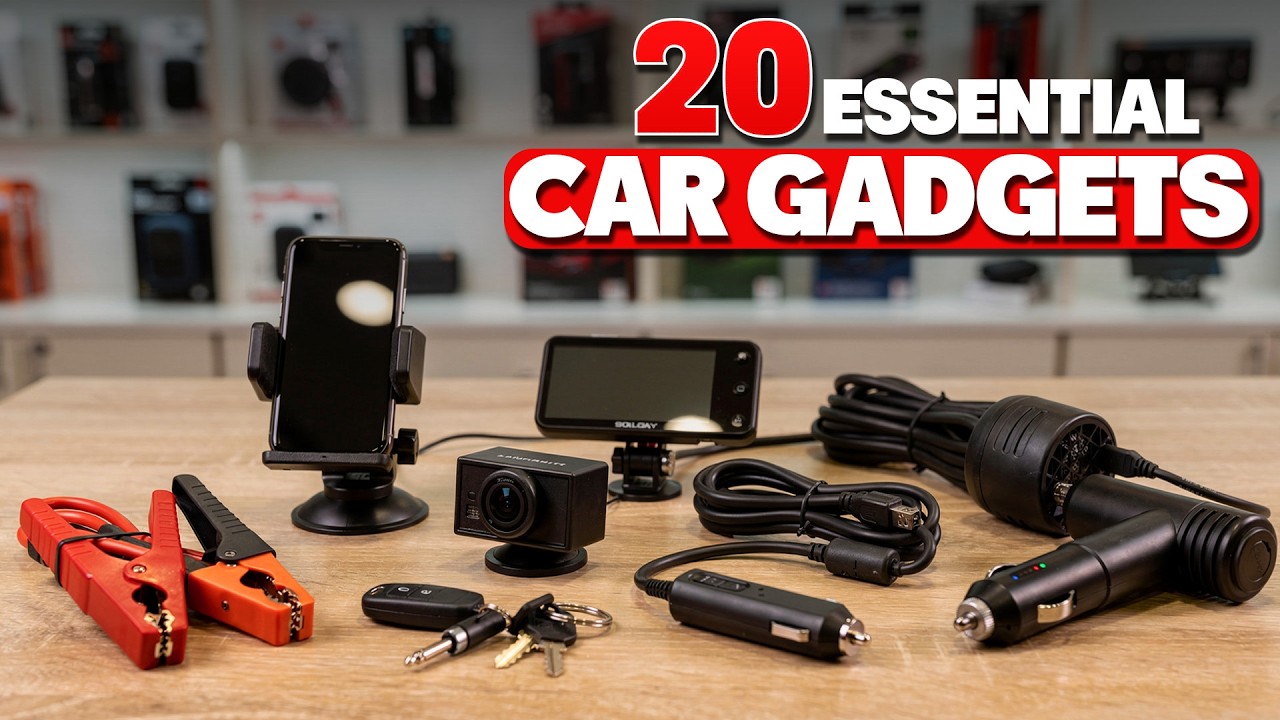 20 Essential Car Gadgets on Amazon That Change Everything - YouTube